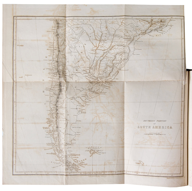 First edition, first separate issue of The Voyage of the Beagle, Charles Darwin's first formal publication and one of the greatest travel narratives. ever published.