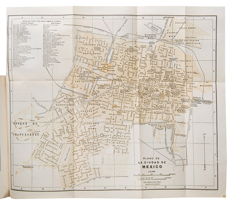 Terry Guide to Mexico. 1925. Third edition