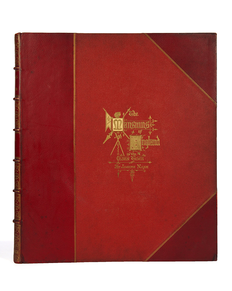 The first and best edition of Joseph Nashs monumental illustrated history of The Mansions of England, with 106 fine hand-coloured litographic plates