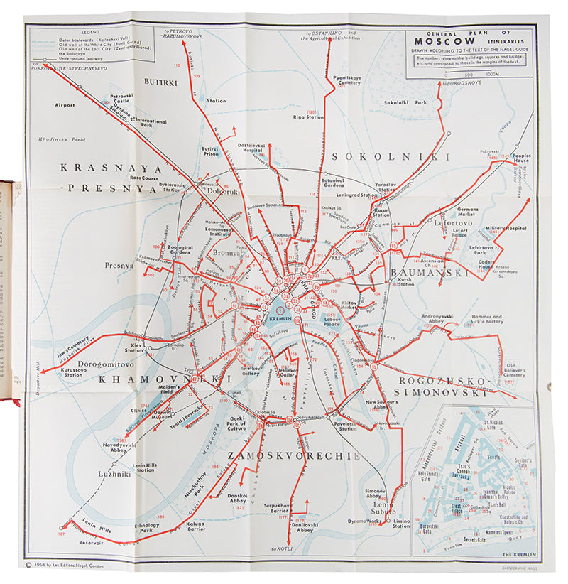 Moscow and Environs; Leningrad and Emvirons.