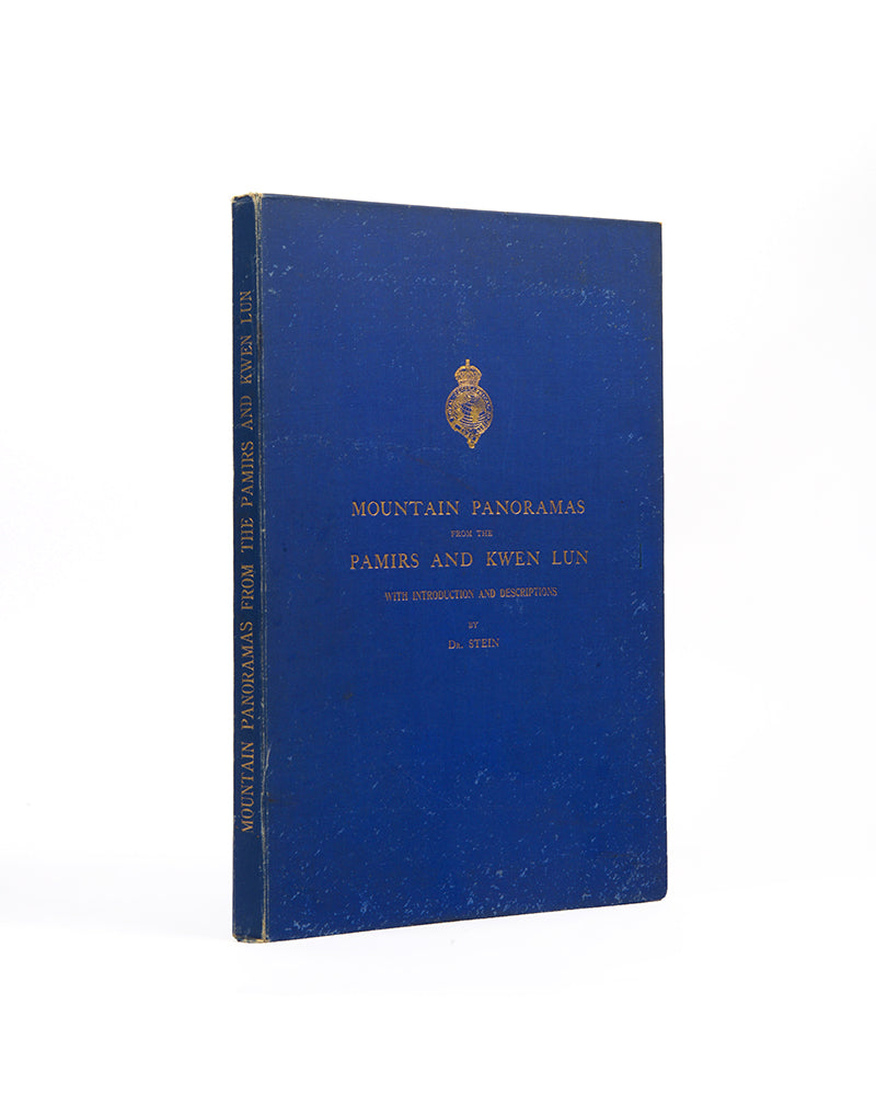 The photographic panoramas are from the Kwen Lun range south of Khotan, and on the Pamirs were taken on Stein's expedition in Chinese Turkestan (1900/1901).