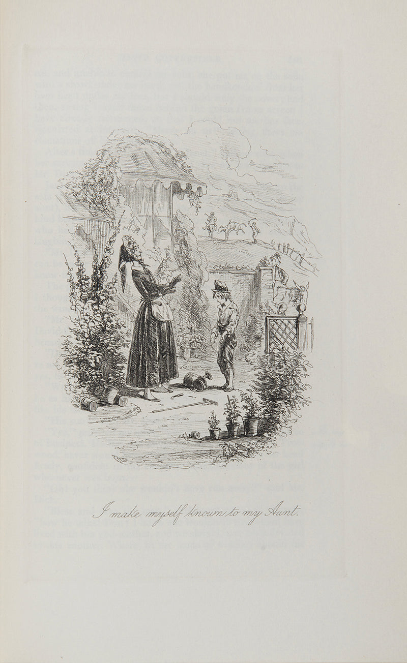 The Nonesuch edition of the complete works by Charles Dickens with the original steel plate 'Fagin in the condemned Cell' from Oliver Twist, limited edition, 1937