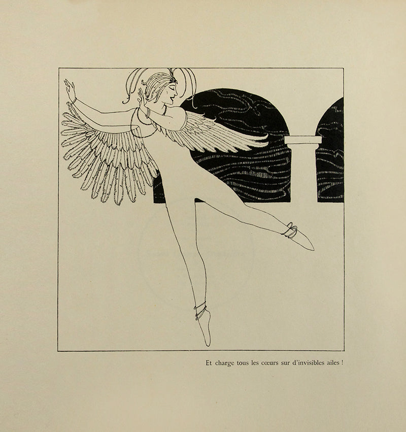 Vaslav Nijinsky. Six Vers de Jean Cocteau. Six Dessins de Paul Iribe.