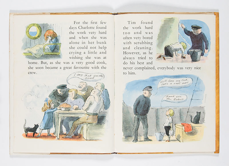 A first edition of Tim in Danger by Edward Ardizzone.