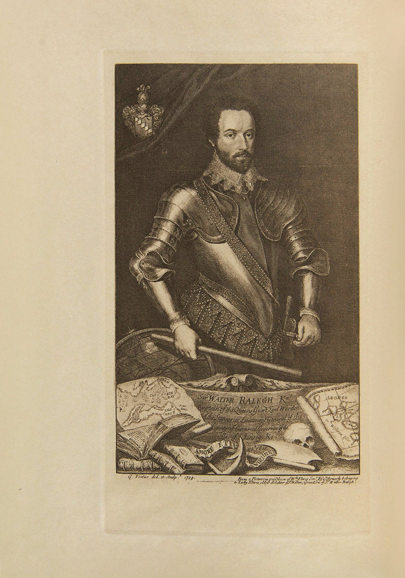 A beautifully printed edition of Walter Raleigh's account of his 1595 journey to Guiana, Argonaut Press.