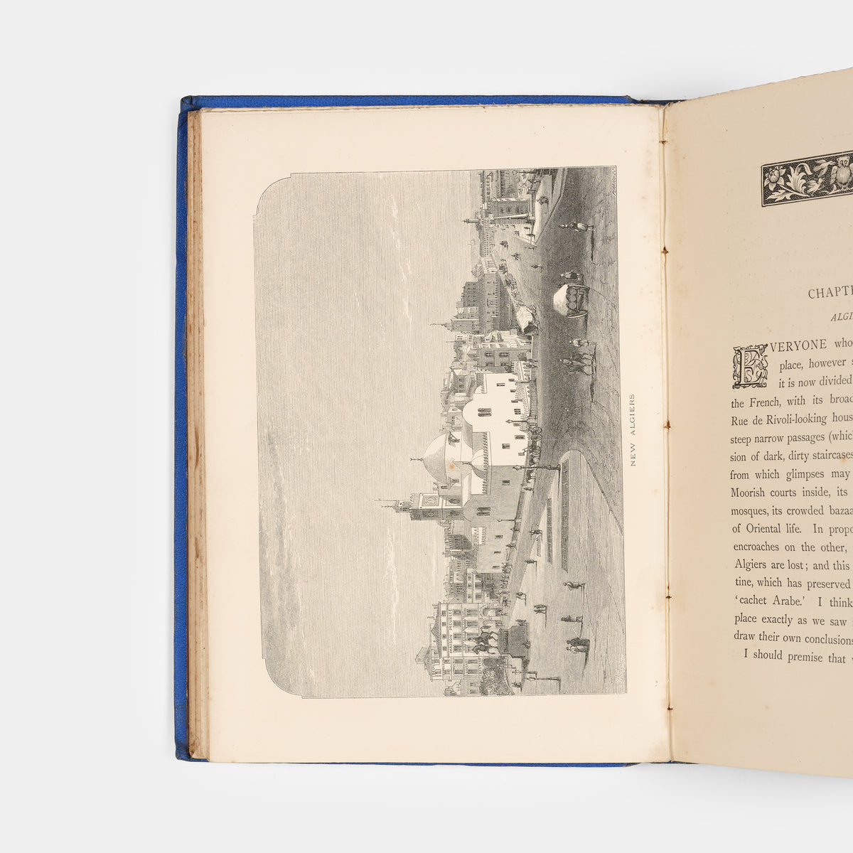 First edition of A Search After Sunshine or Algeria in 1871 by Lady Mary Elizabeth Herbert, a charming work on Algeria as it was under French occupation in the 1870s.