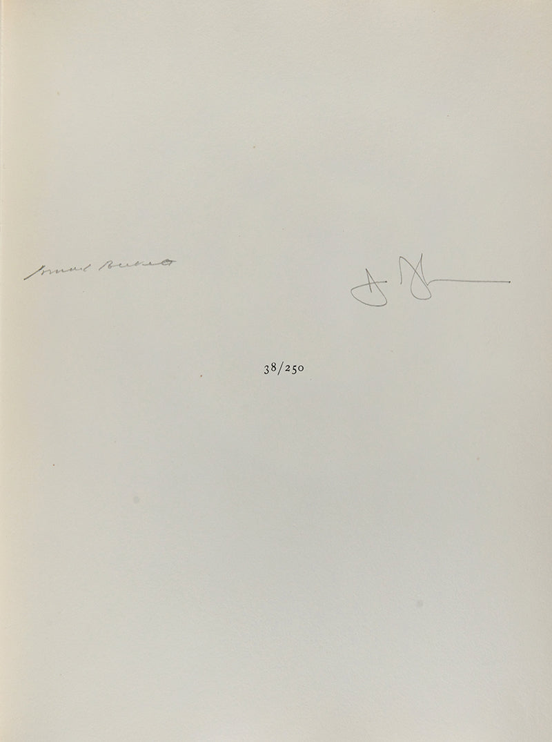 Signed by Johns and Beckett. Limited edition on handmade paper.