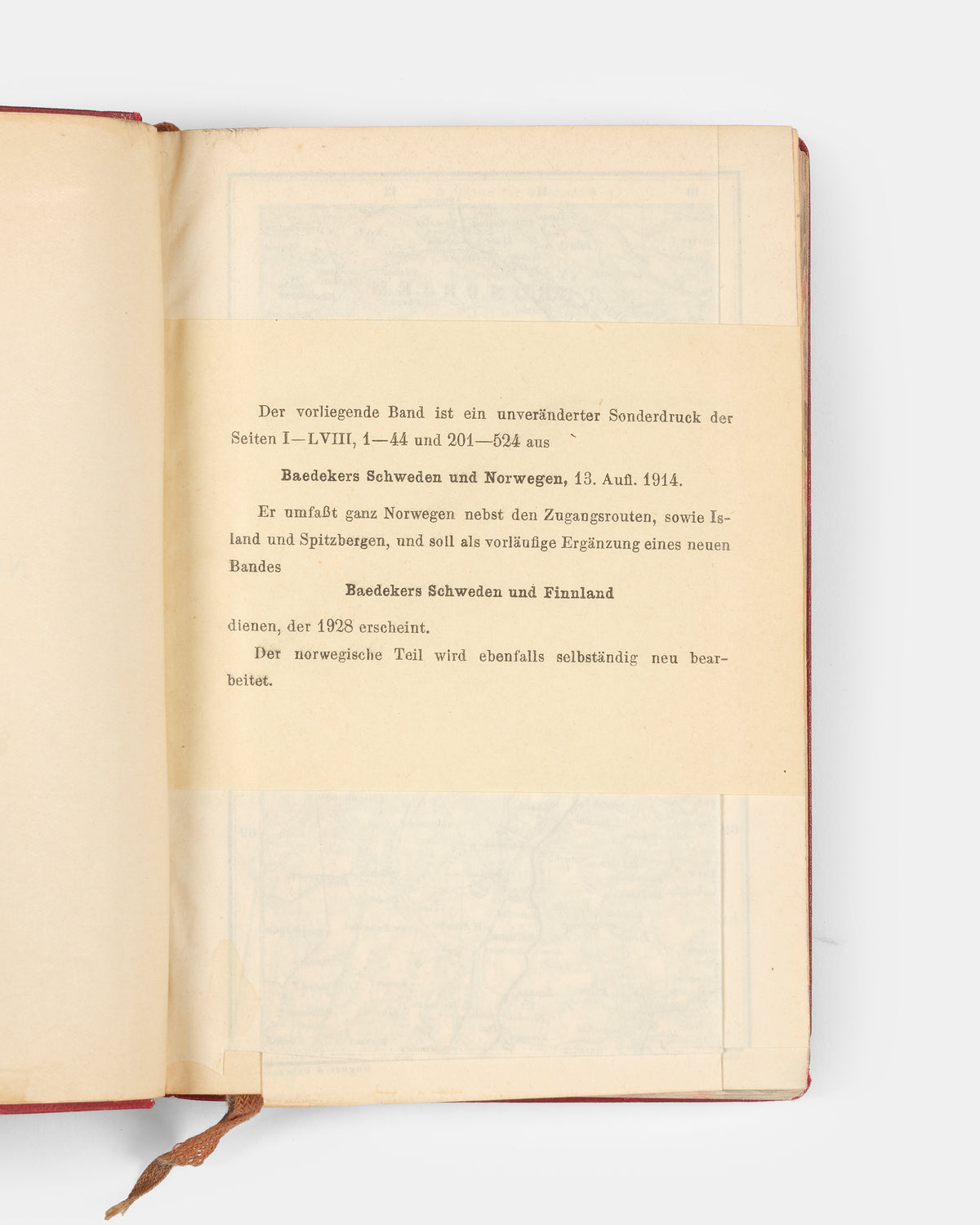 Scarce emergency reprint.