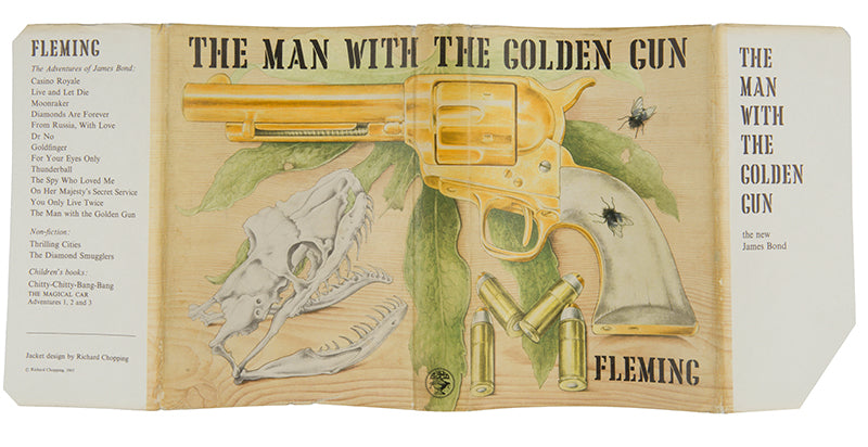 First edition, first state of The Man with the Golden Gun by Ian Fleming.