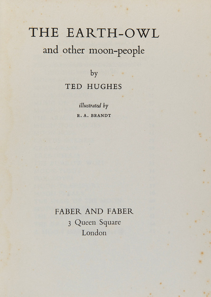 The Earth-Owl and other moon-people.