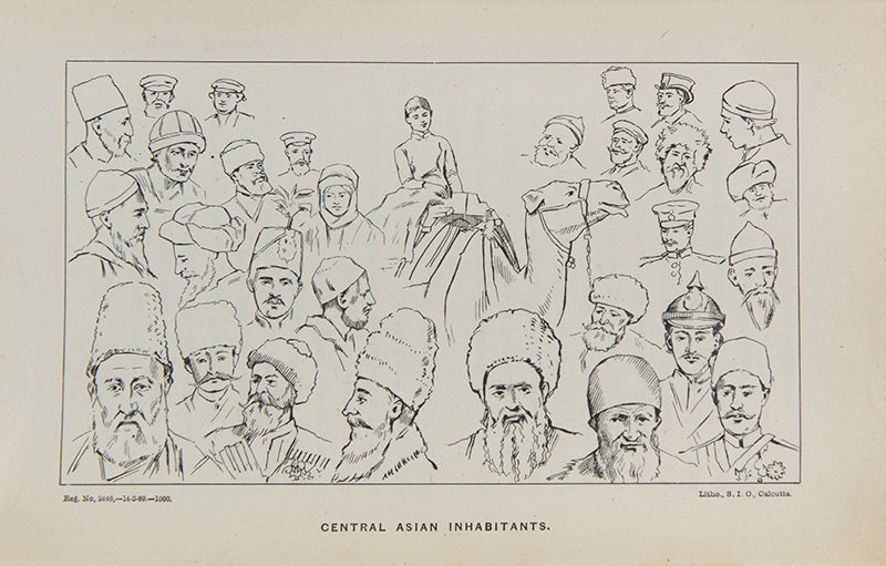 First edition of Augustus Le Messurier's From London to Bokhara including copious notes on the building of the trans-Caucasian railway through the Caspian to Uzbekistan.