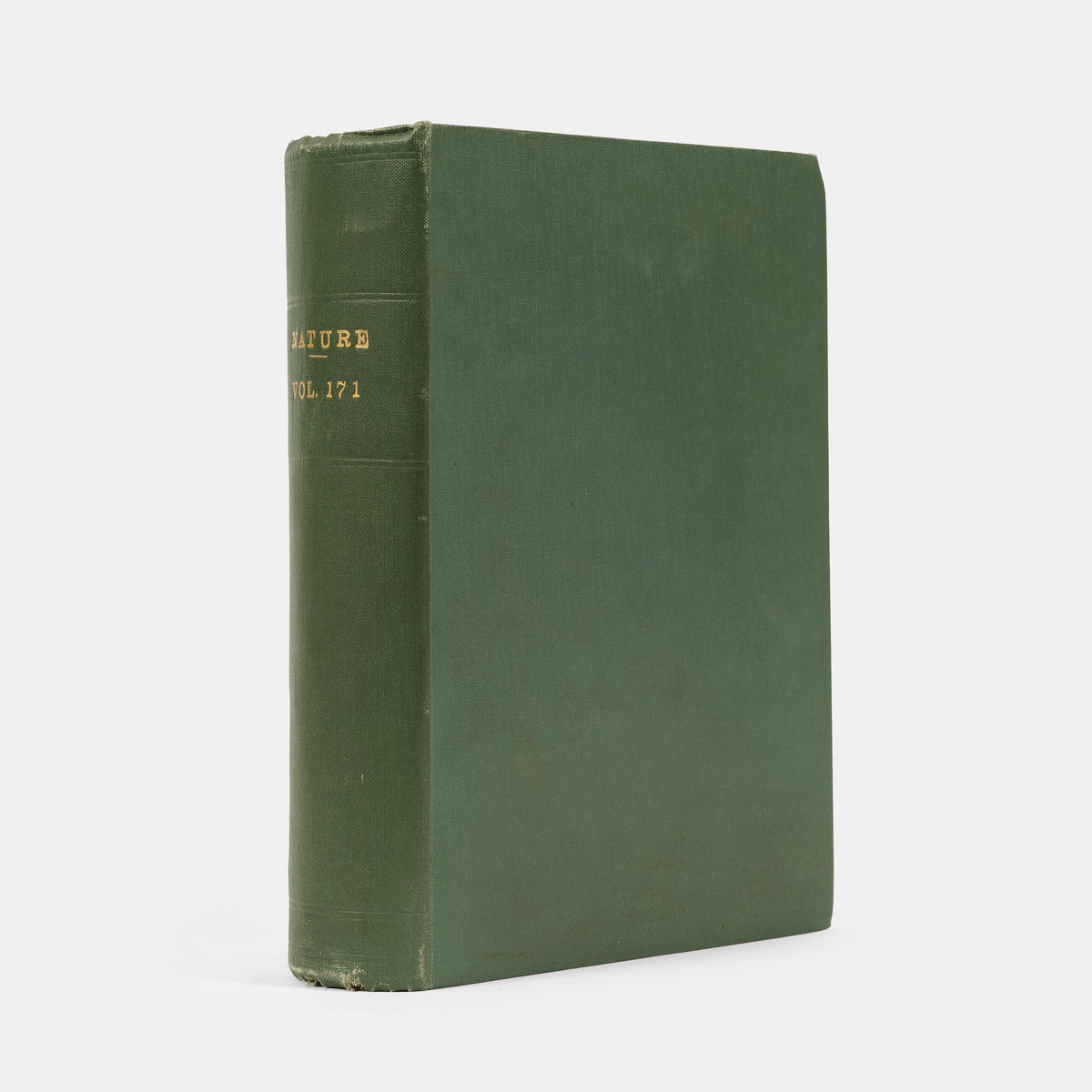 First edition, the complete 1953 volume of the journal Nature containing the first four papers on the structure of DNA, signed by Francis Crick on the first paper, 'A Structure for Deoxyribose Nucleic Acid'.