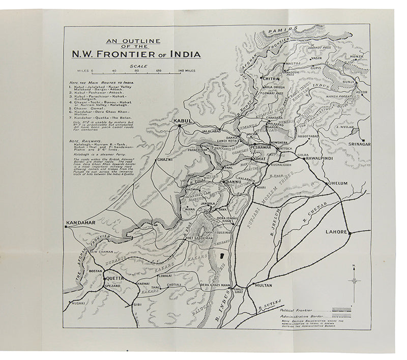 First edition of The History of the Sikh Pioneers by George MacMunn, the copy of Lieutenant-General Sir Herbert Fothergill Cooke, with his inscription and additional ephemera including extra photographs.