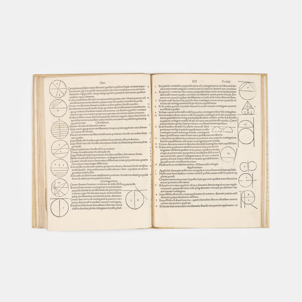 The first edition of philosopher Jacques Lefèvre d'Étaples's condensed version of Boethius's De Arithmetica (On Arithmetic), published by Hneri Estienne in 1503.