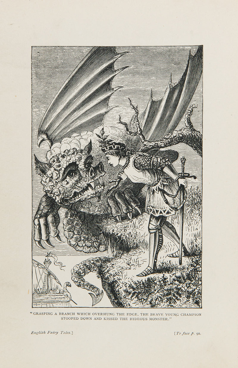 A lovely copy of Alfred C. Fryer's English Fairy Tales with illustrations.