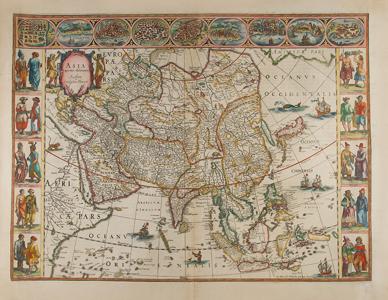 Asia noviter delineata.