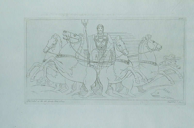 First editions of the Odyssey and the Iliad of Homer, by John Flaxman and Thomas Piroli.
