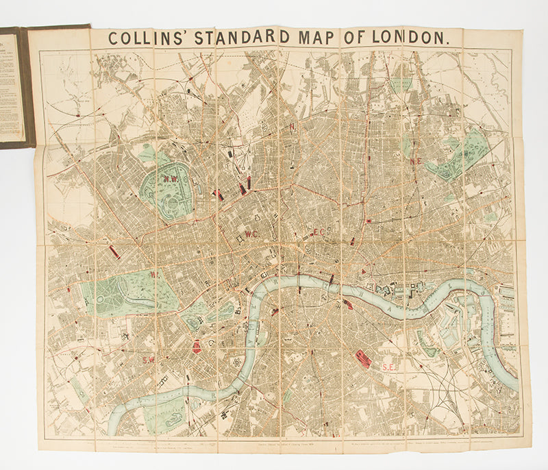 Collins' Standard Map of London