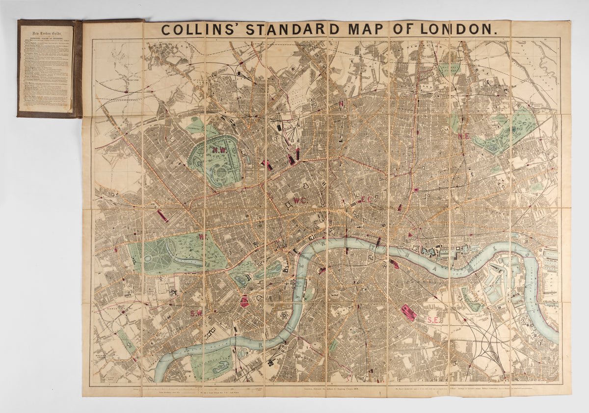 Collins' Standard Map of London