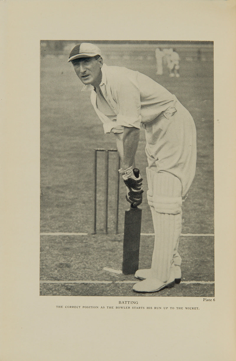 An excellent, deluxe edition of The Game of Cricket from 1930, featuring 41 plates as well as contributions from cricketers such as Douglas (D.R.) Jardine, Evelyn (E.G.) Martin and Walter (W.B.) Franklin.