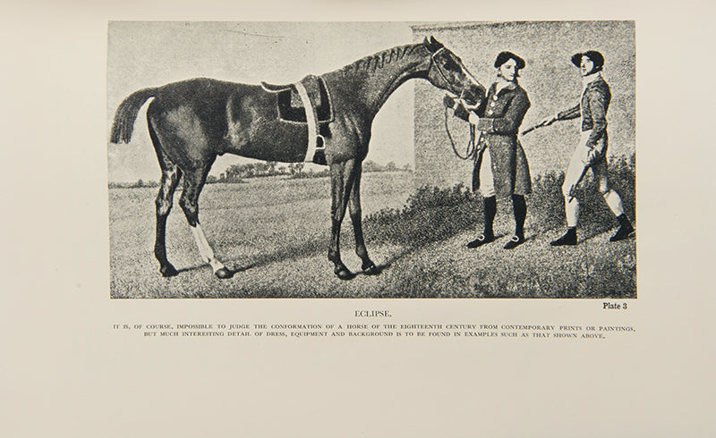 A brilliant deluxe edition of Flat Racing from the Lonsdale Library's Sports, Games & Pastimes series, containing chapters on the British Thoroughbred horse, jockeyship, and training along with 34 plates.
