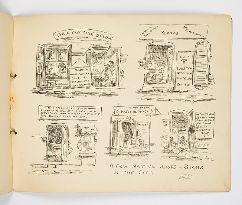 First edition, second impression, of George Darby's Calcutta Curiosities, a charming Thanker, Spink and Co. production.