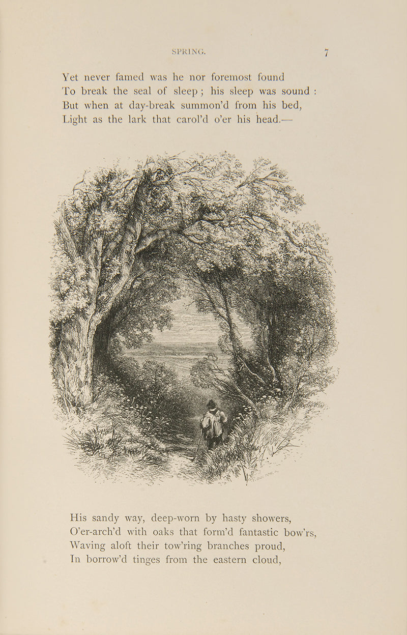 A charmingly illustrated copy of Robert Bloomfield's seminal work.