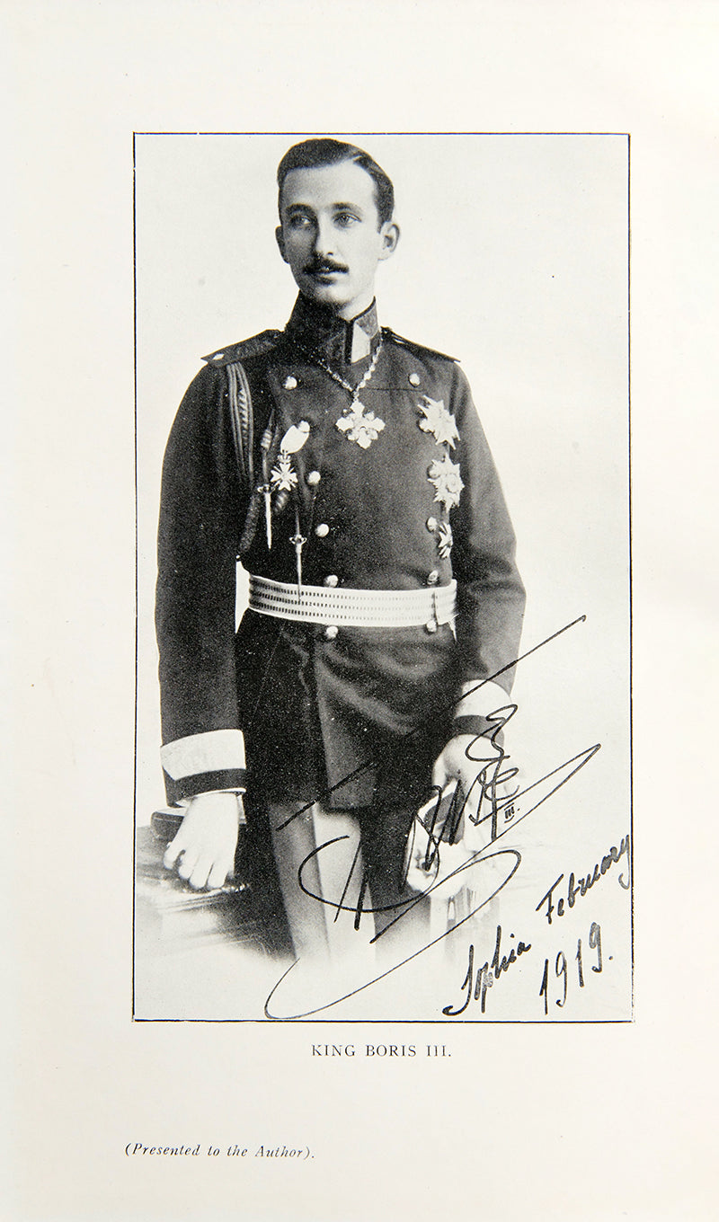 First edition of The Experiences of a Military Attaché in the Balkans by H. D. Napier, with signed letters by the author and another from the Balkan MOI during WWII.