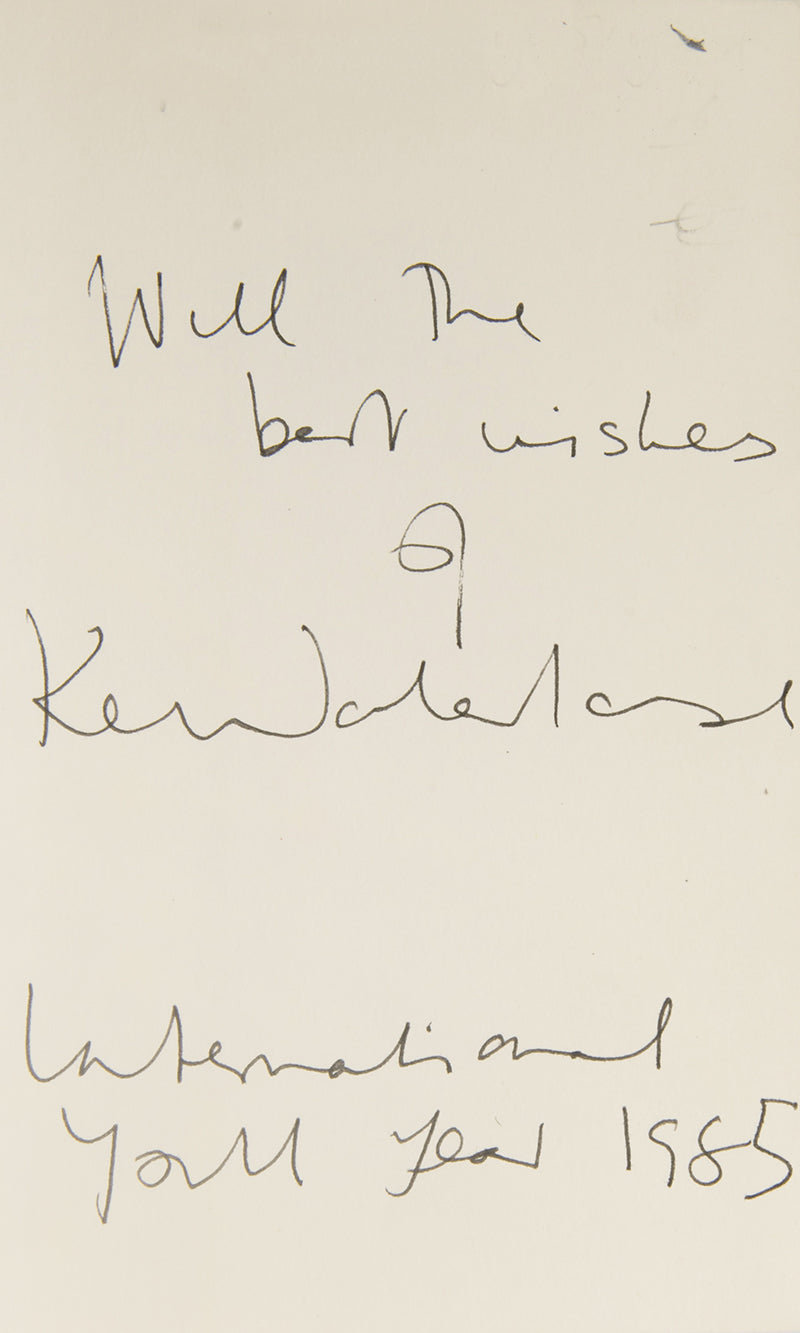 First editions, first impressions of the two Billy Liar books by Keith Waterhouse, the latter of which is inscribed