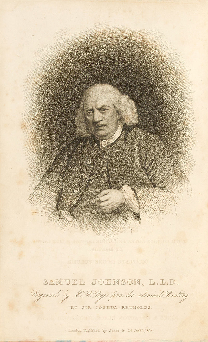 A fine copy of James Boswell's account of The Life of Samuel Johnson, a work often cited as the greatest biography in the English language. <br /><br />