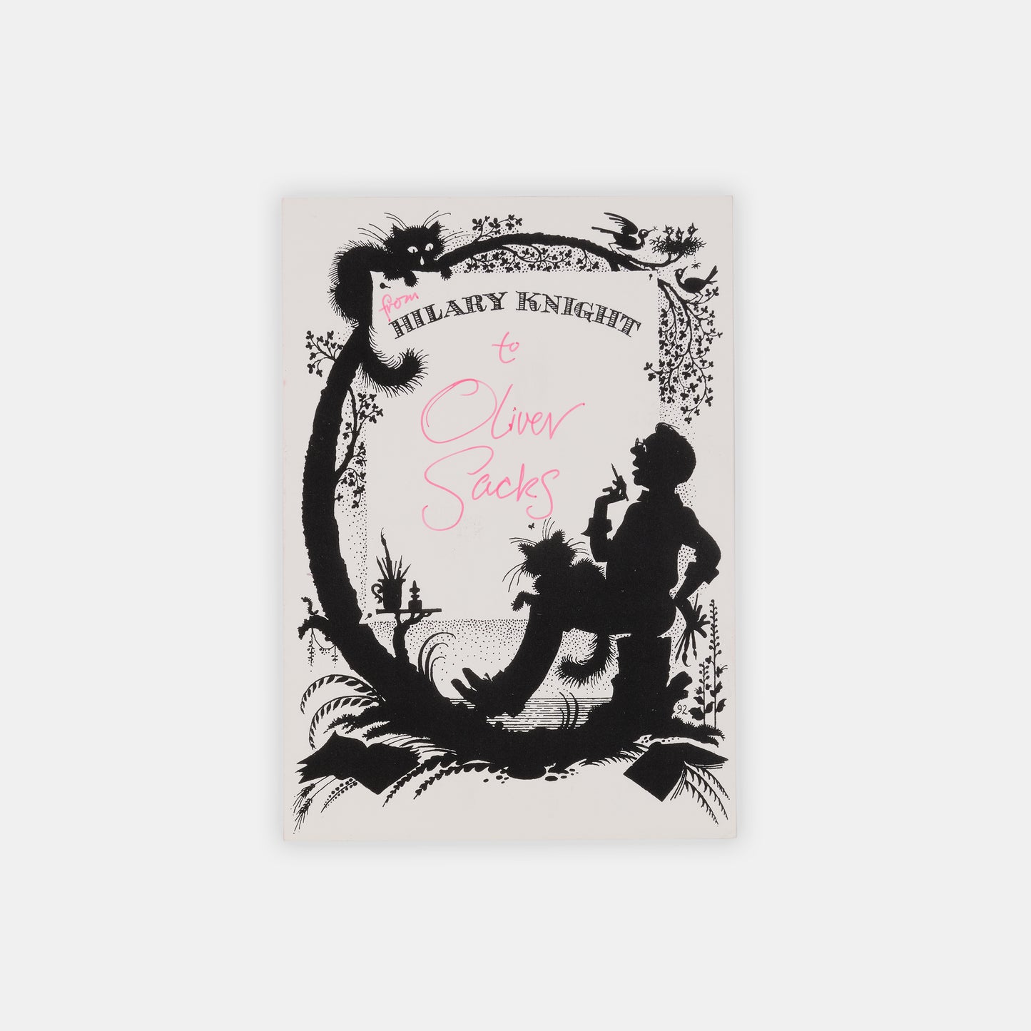 Later printing of Eloise by Kay Thompson, inscribed to Oliver Sacks by the illustrator Hilary Knight.