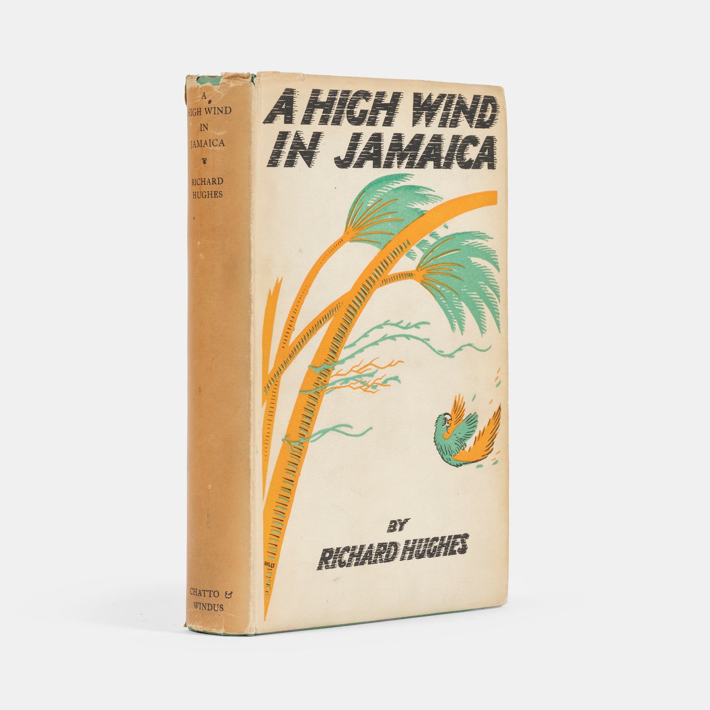 First British edition, first printing of Richard Hughes' A High Wind in Jamaica, his first and most famous novel.