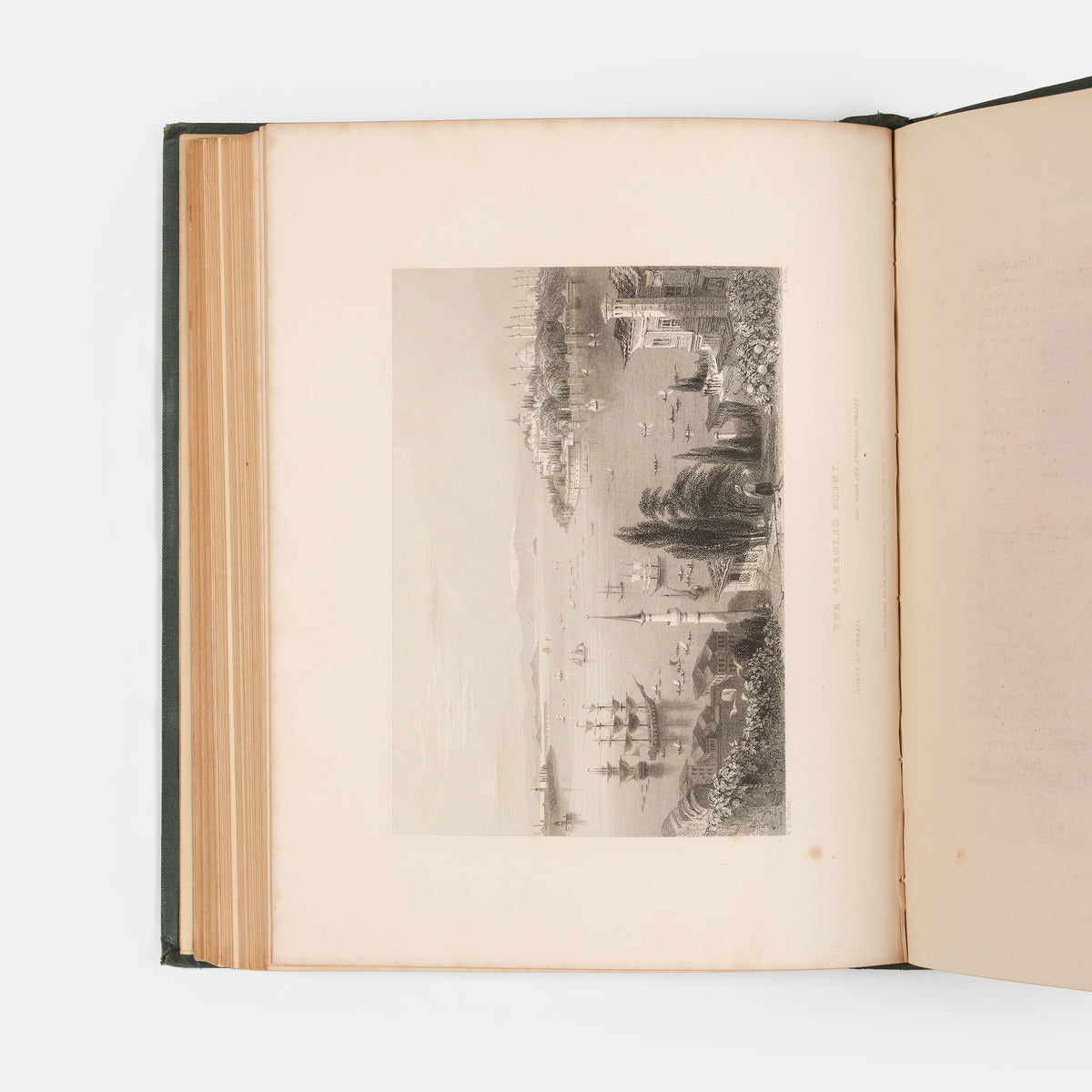 The Beauties of the Bosphorus by Julia Pardoe, one of the most popular and attractive of all books on the Bosphorus, scarce to find in the original cloth.