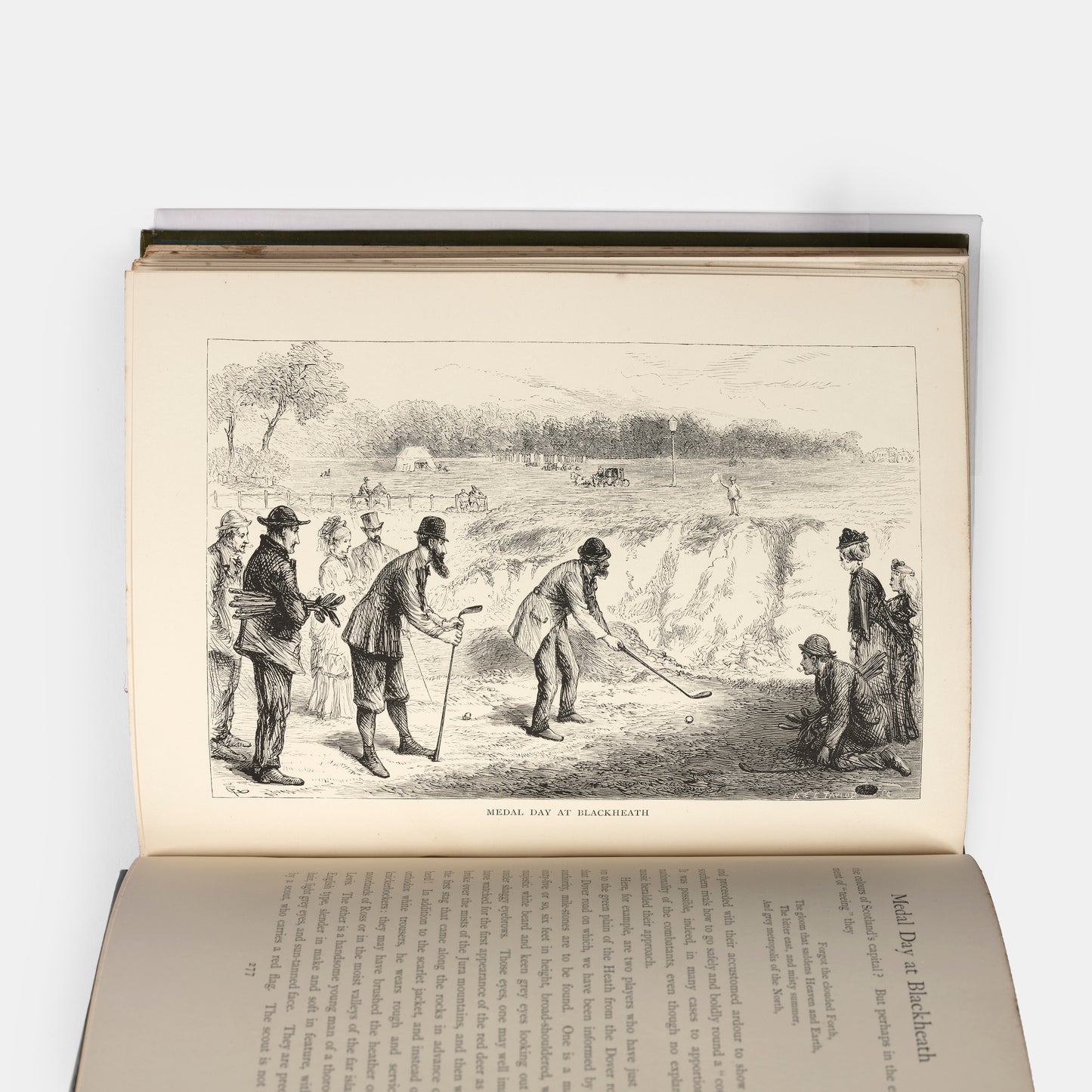 A handsome copy of Golf: A Royal and Ancient Game by Robert Clark.