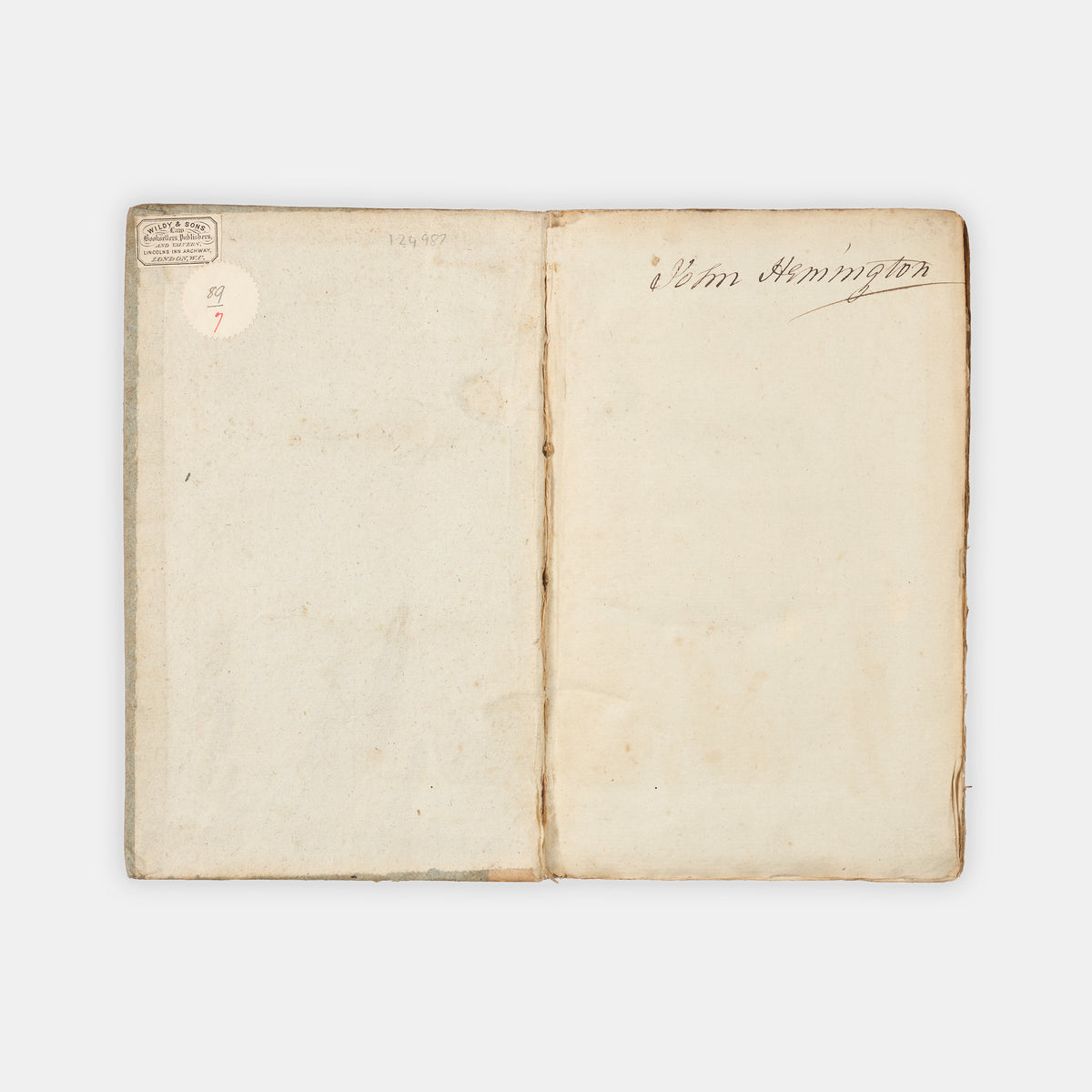 The first edition of Stewart Kyd's Treatise on the Law of Corporations, uncut in the orignal boards