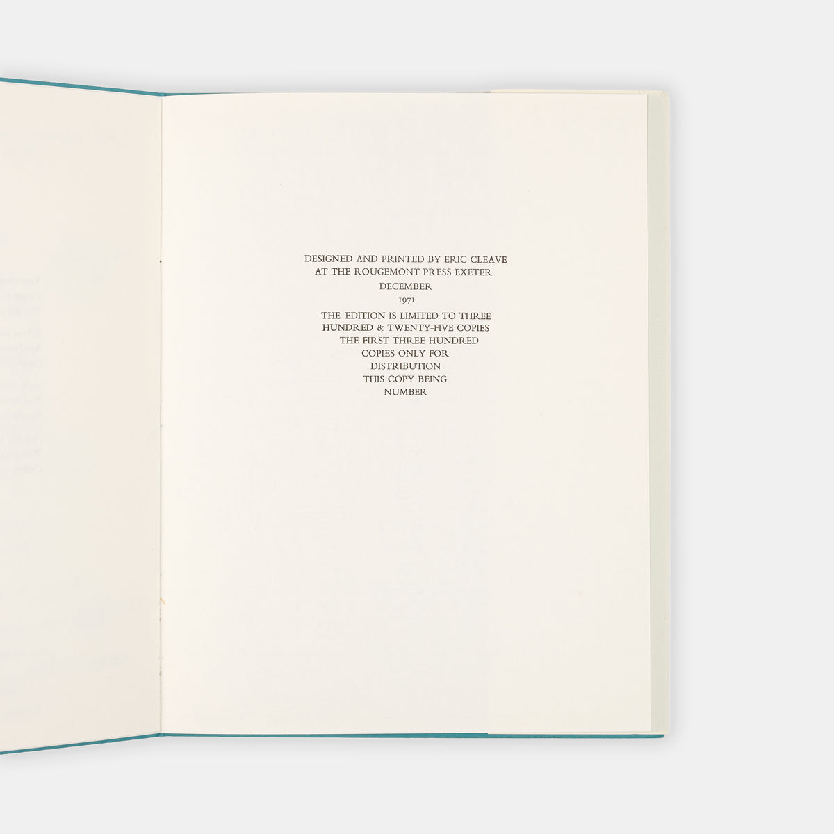 A limited edition copy of Child by Sylvia Plath.