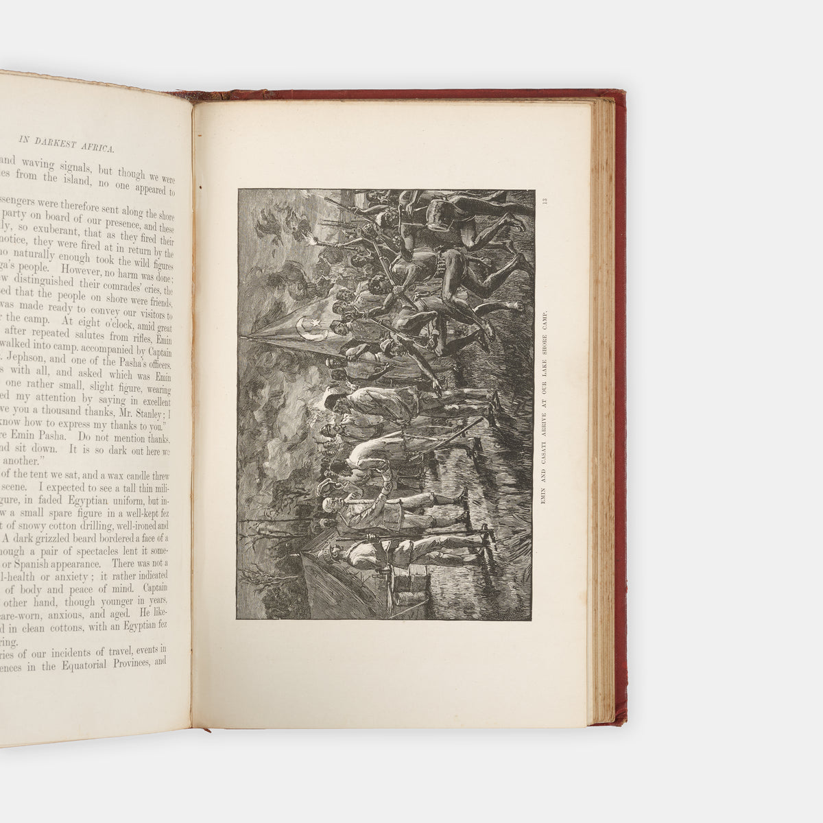 First edition of In Darkest Africa by Henry Morton Stanley, Stanley's remarkable account of his expedition from the East Coast through the heart of Africa to the land of The Nile.
