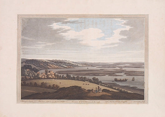 View from Upnor towards Sheerness.