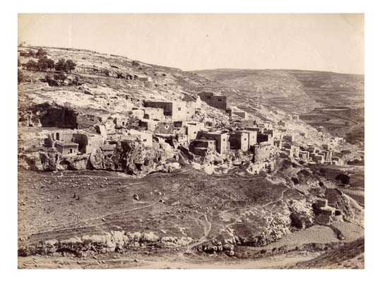 The village of Silwan (Siloam).