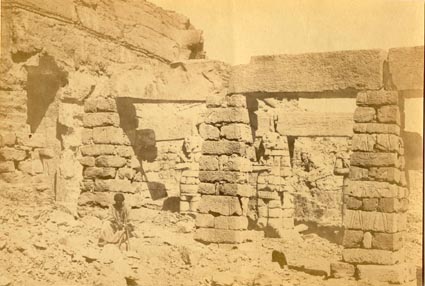 Portico Temple of Gerf Hossayn, Nubia.