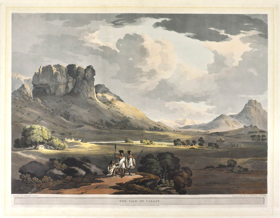 The drawings for this highly collectable work were executed when Salt accompanied Viscount Valentia on a series of diplomatic missions to the regions.
