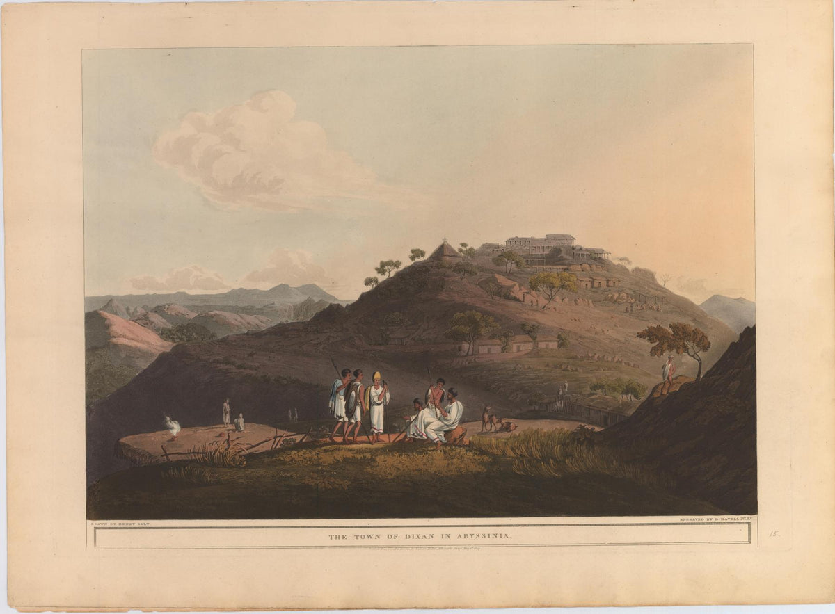The drawings for this highly collectable work were executed when Salt accompanied Viscount Valentia on a series of diplomatic missions to the regions.
