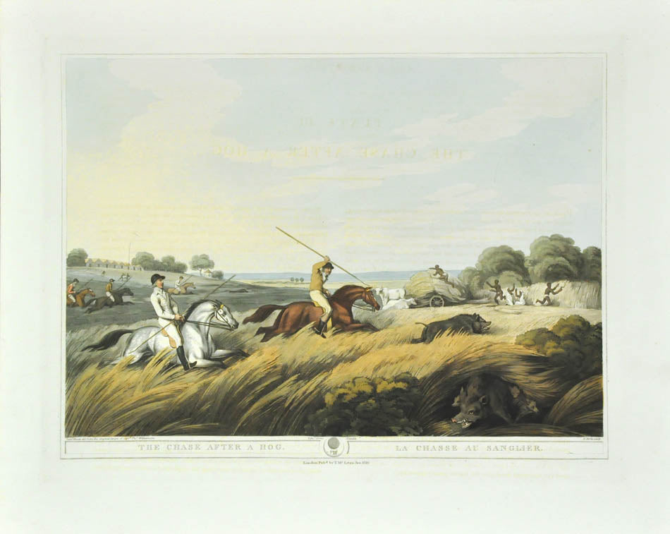 Captain Williamson was an extremely talented amateur artist who had built up a fine collection of sketches suitable for turning in to aquatint.