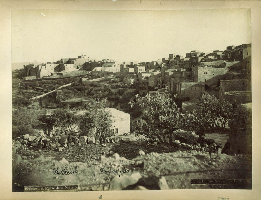 Bethlehem et Eglise de la Nativite.