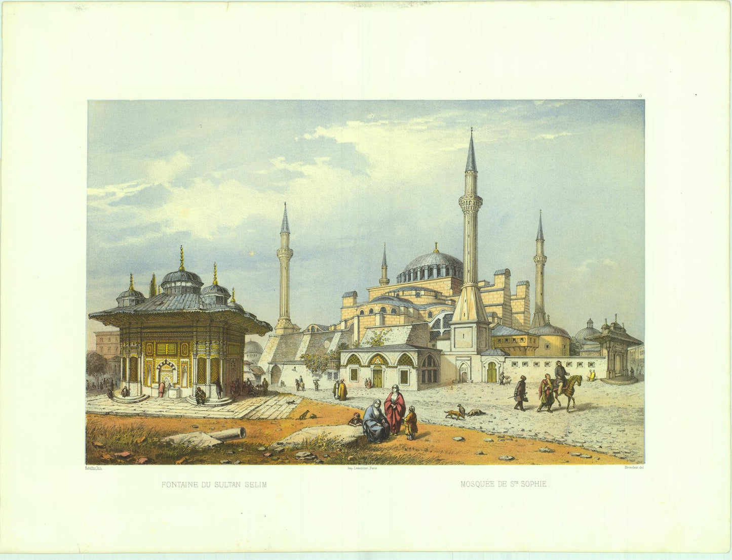 From "Souvenirs de Constantinople".