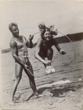 Jumping Through Hoops, Beach Scene