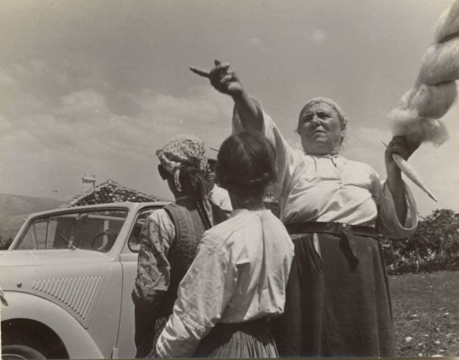 Yugoslavian Woman With Children
