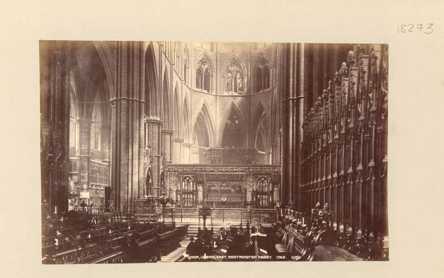 Choir, Looking East, Westminster Abbey