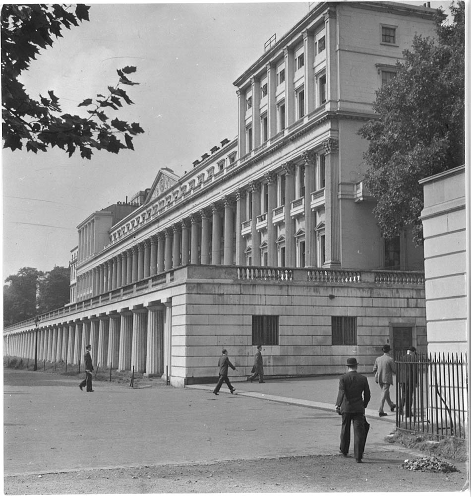 Carlton House Terrace facing the Mall.