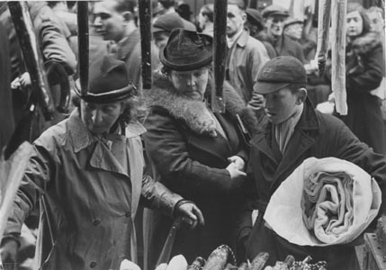 Dalston Barrows Market, London.